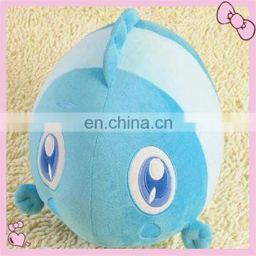 high quality plush fish toys keychain