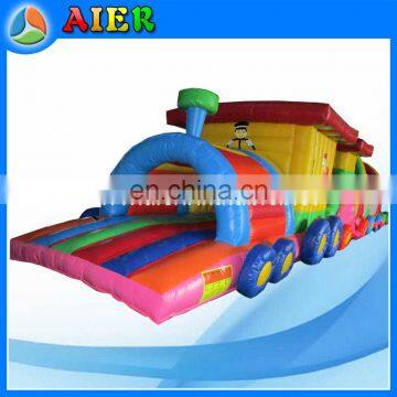 Train Inflatable obstacle course