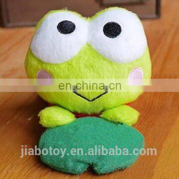 kawaii cartoon character big eyes lying plush stuff frog non- slip mouse pad warm soft