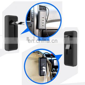 4 Port Car Charger 46W 8A, Multi-function 4 Port USB Car Charger for Mobile Phone photo-5