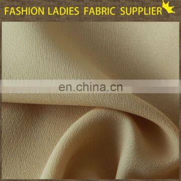 Shaoxing textile cool soft and elastic chiffon for wedding dress 100 poly chiffon