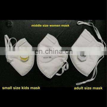 disposable kids respirator, disposable respirator for kids, NIOSH N95, CE FFP2 approved