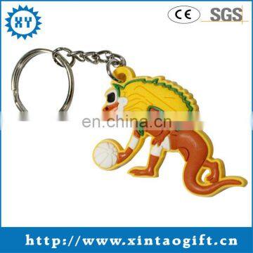 2014 PVC keychains material with logo