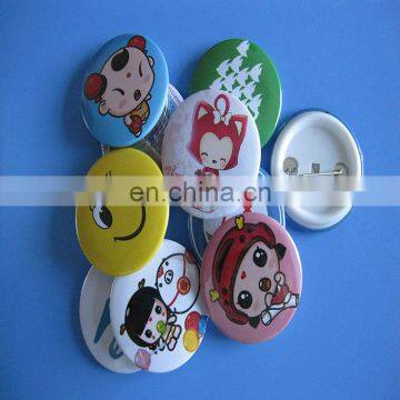 44mm Pin Button Badge Material
