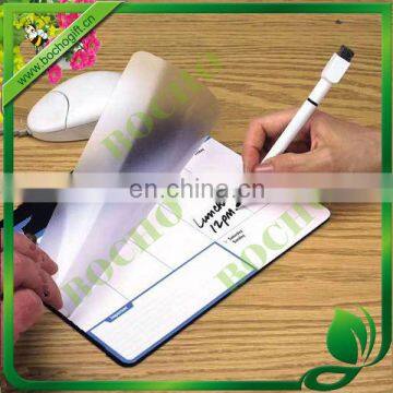 memo mouse pad with marker
