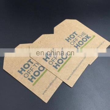 custom garment kraft paper hang tags for clothes