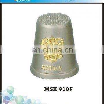 Decorative souvenir custom metal thimble