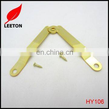 Metal Shiny Gold Box Hinge for Wooden Box