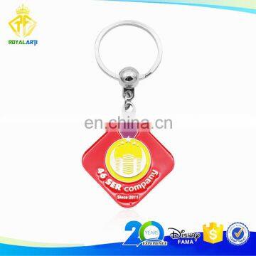 Factory Custom Soft Enamel Metal Keychain with Company Logo