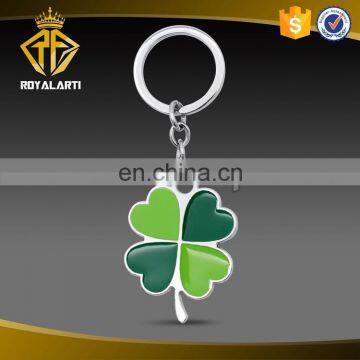 Top Selling Custom Soft Enamel Clover Key Holder