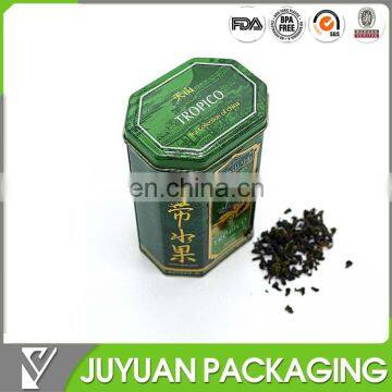 customized tea tin canister tea tin storage box with a lid manufacturing