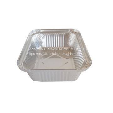 Take Away No.6 Aluminum Foil Container for Food Packaging photo-3