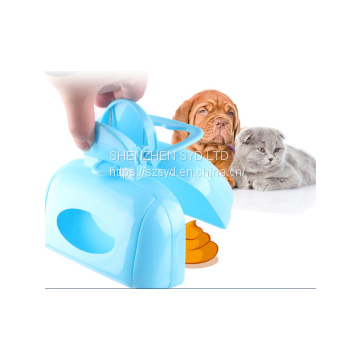 Dog toilet garbage bag dispenser portable pet toilet stool holder
