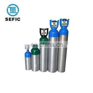 CO2 aluminum gas cylinder plastic cylinder containers