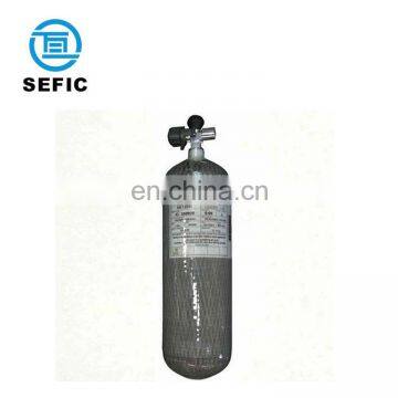 ISO Standard small portable Carbon fiber diving gas cylinder