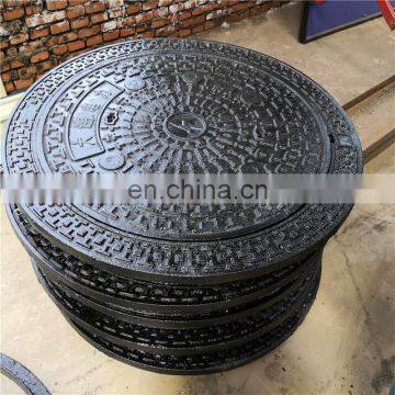 cast iron square round manhole cover for rain drain