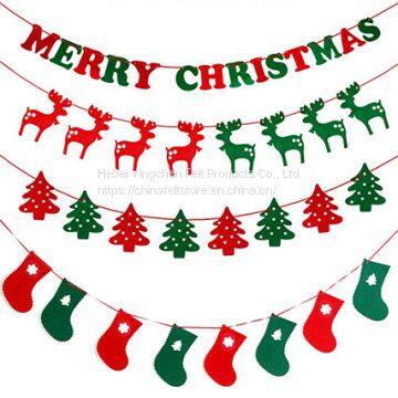 christams festival felt wall decoration for home