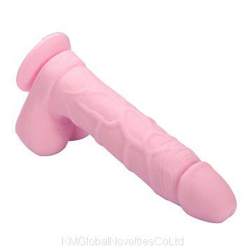 Strap-on Silicone Dildo Simple Silicone Dildo Without BallsSex Adjustable Harness Black Gold Dildo photo-3