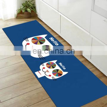 House hold modern 3d custom printed kitchen door mat