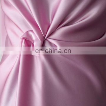 China Supplier 100% polyester satin fabric colors For Wedding