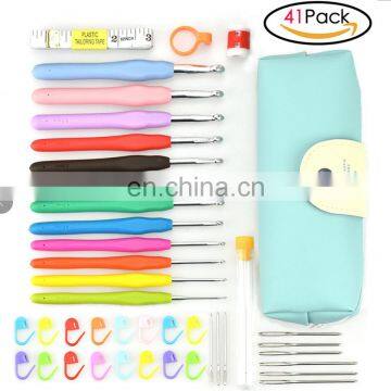 Factory Supplier China Wholesale Set De Agujas De Crochet Toy Knit Kit Crochet Needles For Knitting Sets Diy Knitted Tool Kit photo-4