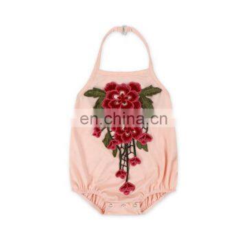 Boutique Embroidery Bodysuits Romper Soft Cotton Baby Rompers Hot Selling Wholesale Children Clothing Usa photo-6