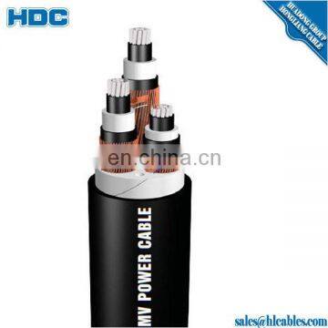 MV 10kv Cable YJLY-23 3*70 Al/xlpe/CWS/CTS/STA/PVC Aluminum XLPE Insulated With Water Blocking Powder PVC PE Sheath photo-4