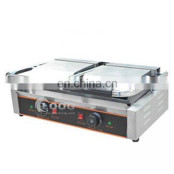 CE Hot Electric Sandwich Grill Electric Flat Grill Stainless Steel Kitchen Equipment Electric Cast Iron Griddle photo-4