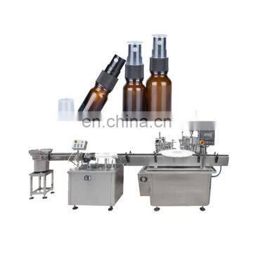 Perfume Filling Machine Automatic Spray Bottle Filling Capping Machine for Alcohol Burn Spray Essential Oil