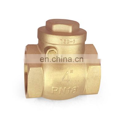 4" Inch free samples Cheap Air Conditioner Brass Check Valve