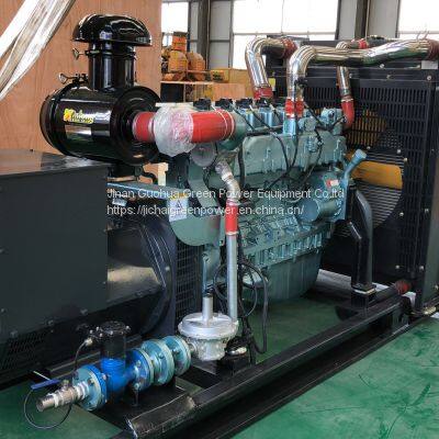 Wt615 Sinotruk Gas Engine 100kw Gas Generator Fuqiang Power