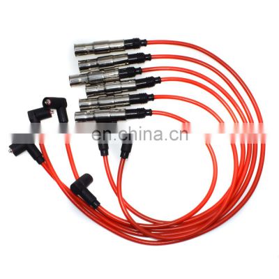 Free Shipping!For Volkswagen Jetta Golf 2.8L Ignition Spark Plug Wire Set 021998031D