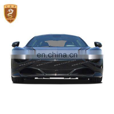 China manufacturer dry carbon fiber engine cover panel hood for Mclare 720S OEM style