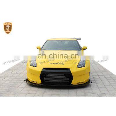 Hot sale bensopra style wide body kit for nisan GTR in frp