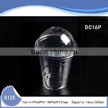 16oz Beverage Cup, Ice Cream Cup, Coffee Cups, Cold Juice Cup, Pringting Cups, Clear Cup, Disposable Plastic Cups and Lids photo-5