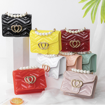 Jelly Croco  Chain   bag