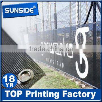 Outdoor windproof mesh banner printing for sport