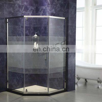 Hot Sale 304 Stainless Steel 10 mm Glass Bathroom Shower Enclosure