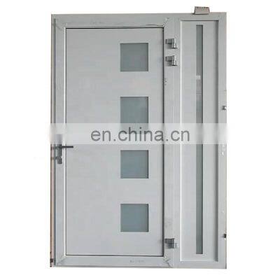 High quality white exterior aluminum main front entry entrance door design