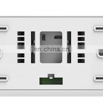 WiFi Smart Home Programmable Thermostat Alexa Touch Screen Thermostat photo-3