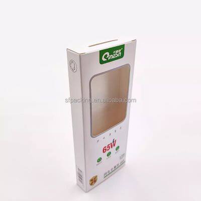 cardboard paper package custom usb cable boxes