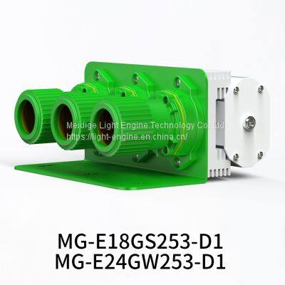 Three outlets LED light engine