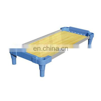 New design kids wood beds kindergarten furniture school bed for children