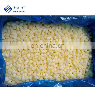 Sinocharm BRC A Factory IQF Frozen Apple Dices