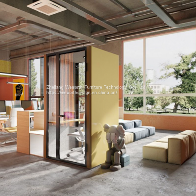 Quiet Work Pods Private Phone Booth Office Office Phone Booth Pods Office Telephone Pods photo-3