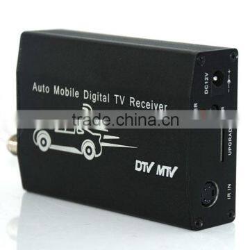 One Seg Auto Mobile TV Tuner MPEG Car Digital TV Receive Box ISDB-T Brasil , Japan , Chile ISDB-T TV Tuner Receiver Box