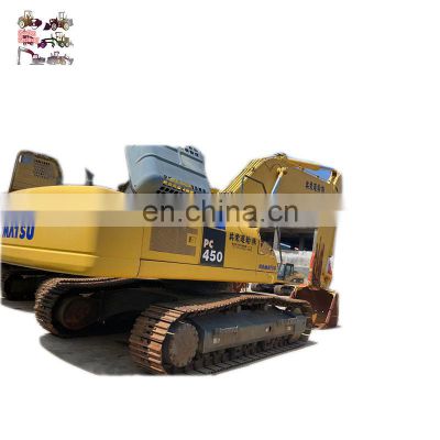 Komatsu 45ton crawler excavator price low, cheap Komatsu PC450-8 2018 model tracked digger