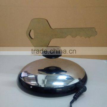 Magic magnetic floating rotating advertising display , floating key