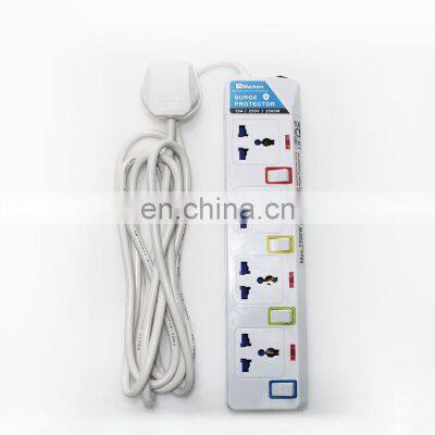 Hot sell 13A Power Socket 4 Way  UK Universal  Extension Socket Low price