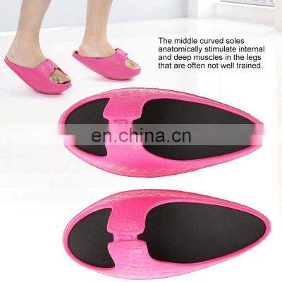 Eva Material Thick-Soled Postpartum Slim Legs Weight Loss Of Shoes Massage Women Weight Loss Slippers photo-4